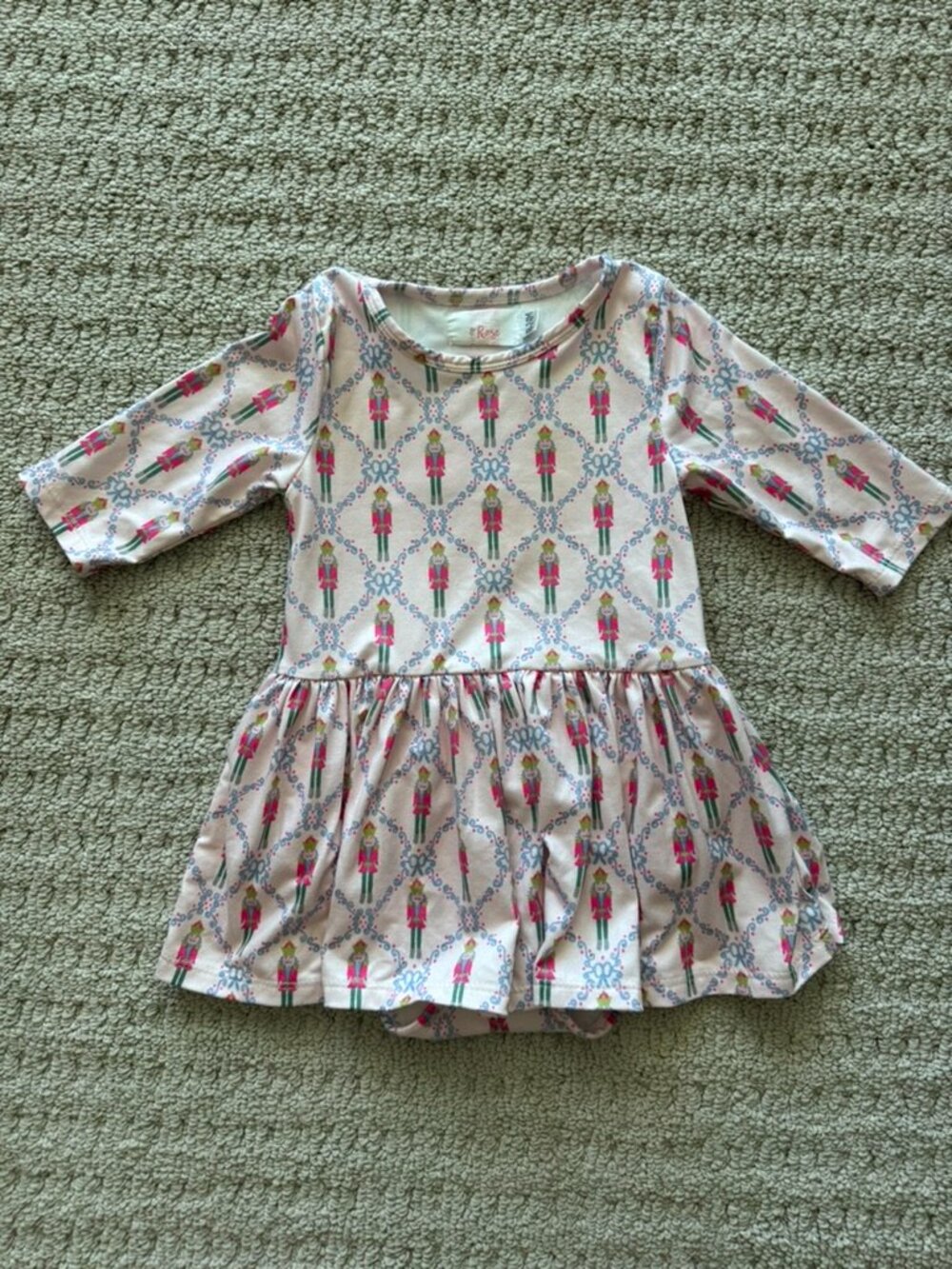 Mila and Rose Nutcracker Holiday Onesie